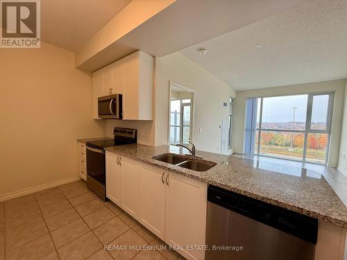 1101 - 349 Rathburn Road, Mississauga, ON - Indoor Photo Showing Kitchen With Double Sink