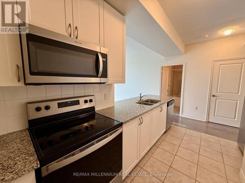 1101 - 349 Rathburn Road, Mississauga, ON - Indoor Photo Showing Kitchen With Double Sink