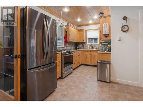 132 Missezula Lake Road, Princeton, BC - Indoor Photo Showing Kitchen