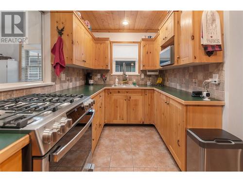 132 Missezula Lake Road, Princeton, BC - Indoor Photo Showing Kitchen