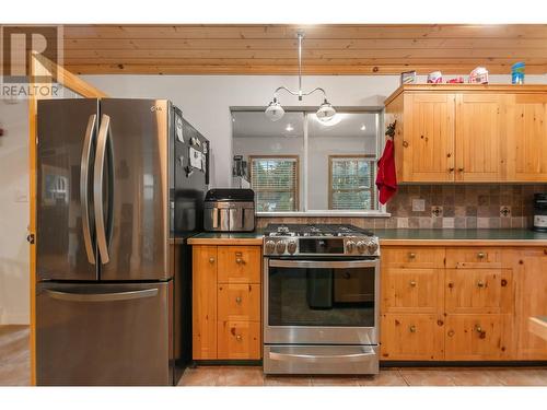 132 Missezula Lake Road, Princeton, BC - Indoor Photo Showing Kitchen