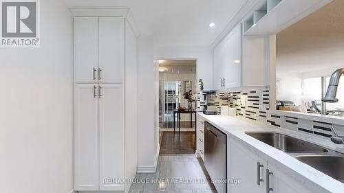 1807 - 88 Corporate Drive, Toronto, ON - Indoor Photo Showing Kitchen With Double Sink