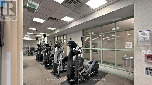 1807 - 88 Corporate Drive, Toronto, ON - Indoor Photo Showing Gym Room