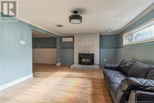 30 Berkley Drive, Riverview, NB - Indoor Photo Showing Living Room With Fireplace