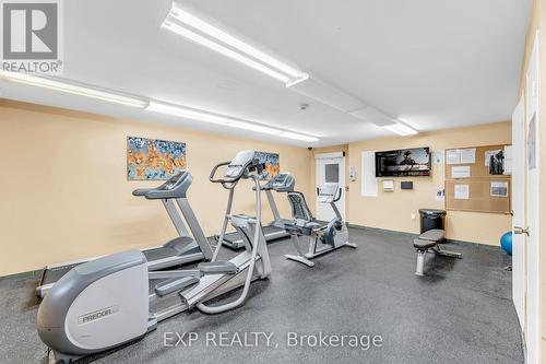 1008 - 1580 Mississauga Valley Boulevard, Mississauga, ON - Indoor Photo Showing Gym Room