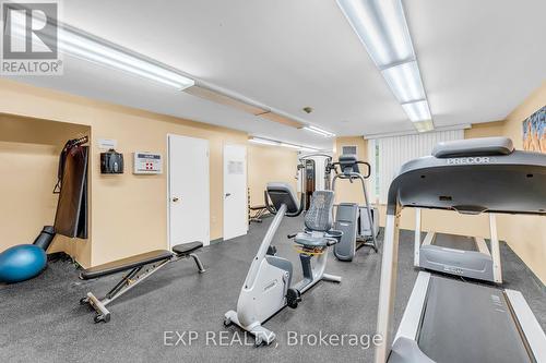 1008 - 1580 Mississauga Valley Boulevard, Mississauga, ON - Indoor Photo Showing Gym Room