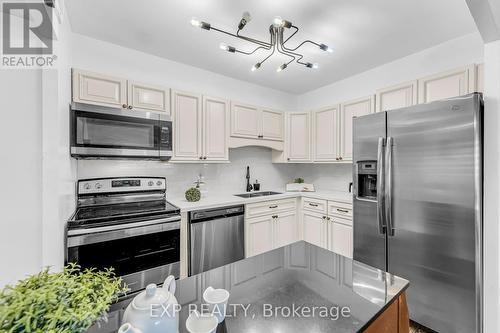 1008 - 1580 Mississauga Valley Boulevard, Mississauga, ON - Indoor Photo Showing Kitchen With Stainless Steel Kitchen With Double Sink