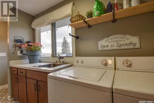 34 Howard Crescent, Lanigan, SK - Indoor Photo Showing Laundry Room