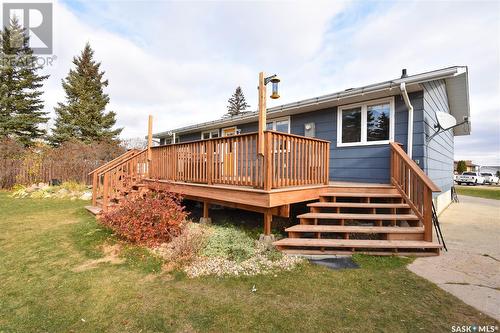 34 Howard Crescent, Lanigan, SK - Outdoor With Deck Patio Veranda