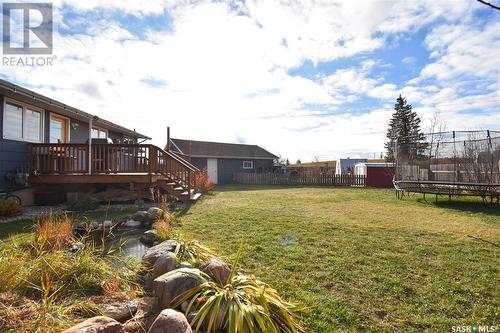 34 Howard Crescent, Lanigan, SK - Outdoor With Deck Patio Veranda