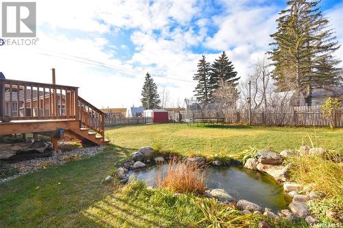 34 Howard Crescent, Lanigan, SK - Outdoor With Deck Patio Veranda