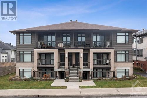 365 Haliburton Heights Unit#C, Ottawa, ON - Outdoor With Balcony With Facade