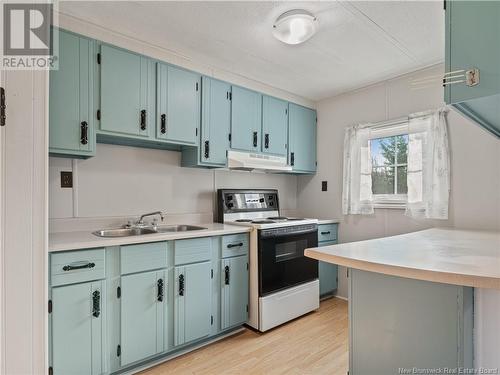 3141 Saint-Charles Sud, Saint-Charles, NB - Indoor Photo Showing Kitchen With Double Sink