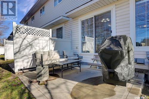 4950 Marigold Drive, Regina, SK - Outdoor With Deck Patio Veranda With Exterior