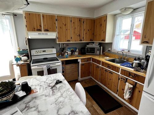 Cuisine - 3333  - 3335 Rue Petitclerc, Québec (Beauport), QC - Indoor Photo Showing Kitchen With Double Sink