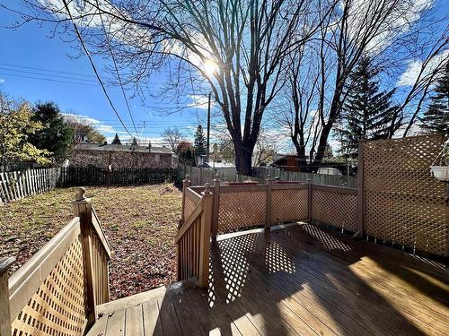 Backyard - 6105 Boul. Milan, Brossard, QC - Outdoor With Deck Patio Veranda