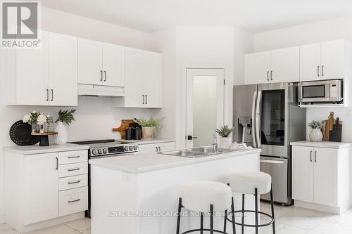 111 Plewes Drive, Collingwood, ON - Indoor Photo Showing Kitchen With Stainless Steel Kitchen With Double Sink