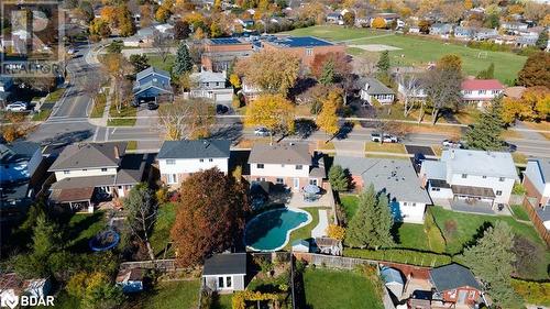 Birds eye view of property - 2604 Homelands Drive, Mississauga, ON - Outdoor With View