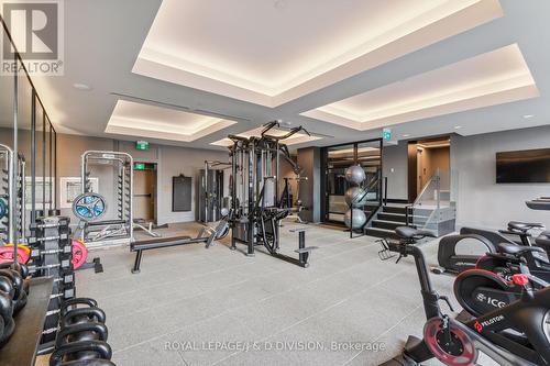 2601 - 200 Cumberland Street, Toronto, ON - Indoor Photo Showing Gym Room