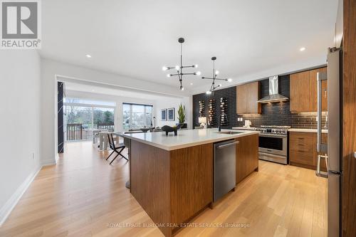 72 Melbourne Street, Hamilton, ON - Indoor Photo Showing Kitchen With Stainless Steel Kitchen With Upgraded Kitchen