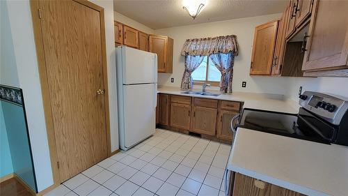 39 Brotman Bay, Winnipeg, MB - Indoor Photo Showing Kitchen With Double Sink