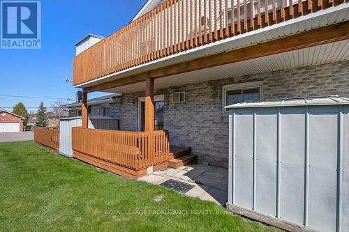 2 - 73 Lywood Street, Belleville, ON - Outdoor With Deck Patio Veranda With Exterior