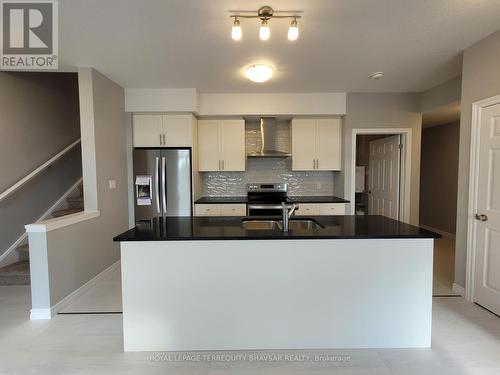 18 Oat Lane, Kitchener, ON - Indoor Photo Showing Kitchen With Double Sink With Upgraded Kitchen