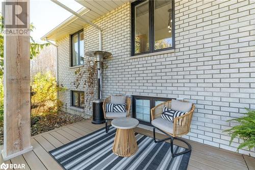 View of wooden deck - 18133 Loyalist Parkway, Prince Edward County, ON - Outdoor With Deck Patio Veranda With Exterior