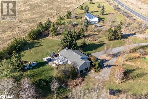 Bird's eye view with a rural view - 18133 Loyalist Parkway, Prince Edward County, ON - Outdoor With View