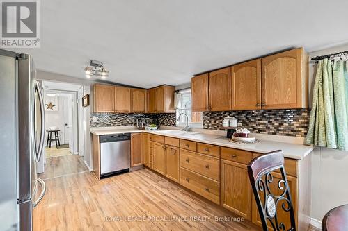 22 Alberta Street, Quinte West, ON - Indoor Photo Showing Kitchen With Stainless Steel Kitchen