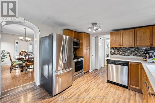 22 Alberta Street, Quinte West, ON - Indoor Photo Showing Kitchen With Stainless Steel Kitchen