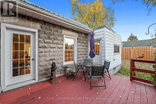 22 Alberta Street, Quinte West, ON - Outdoor With Deck Patio Veranda