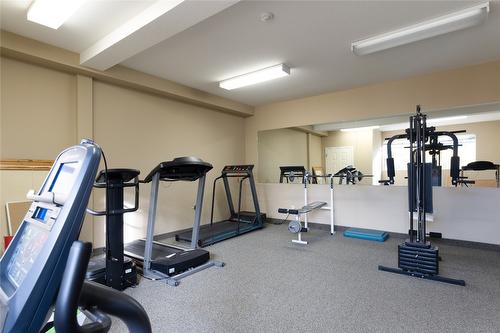 215-1329 Klo Road, Kelowna, BC - Indoor Photo Showing Gym Room