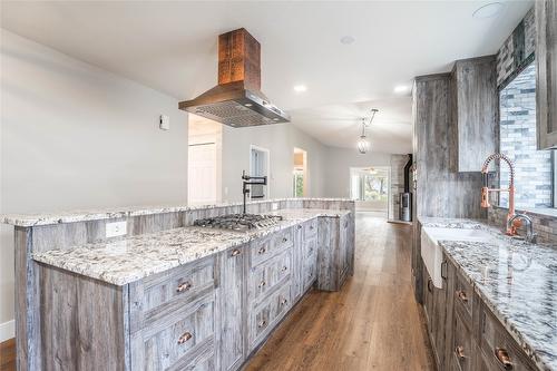 57 Kingfisher Drive, Penticton, BC - Indoor Photo Showing Kitchen With Upgraded Kitchen