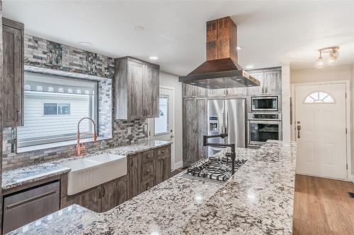 57 Kingfisher Drive, Penticton, BC - Indoor Photo Showing Kitchen With Upgraded Kitchen