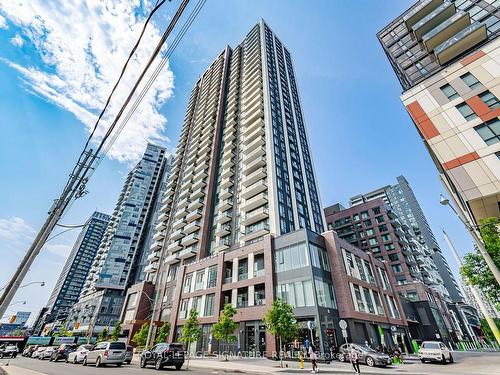 E-2802-130 River St, Toronto, ON - Outdoor With Balcony With Facade