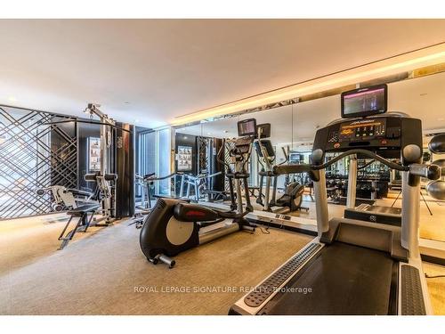 216-168 Sabina Dr, Oakville, ON - Indoor Photo Showing Gym Room