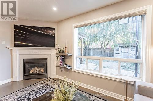 453 Pondview Place, Oakville, ON - Indoor Photo Showing Living Room With Fireplace