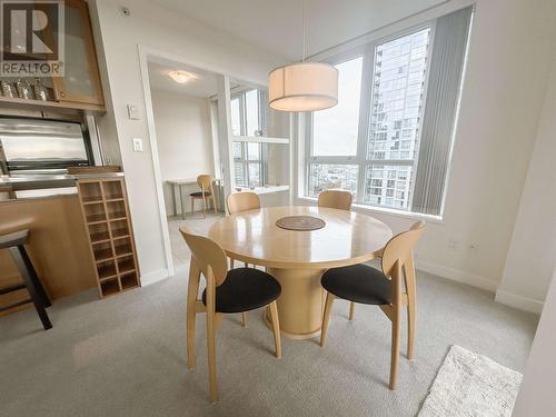 2502 1438 Richards Street, Vancouver, BC - Indoor Photo Showing Dining Room