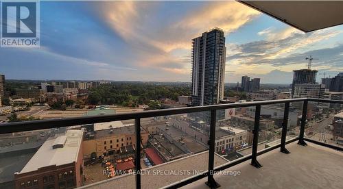 1508 - 55 Duke Street, Kitchener, ON - Outdoor With Balcony With View