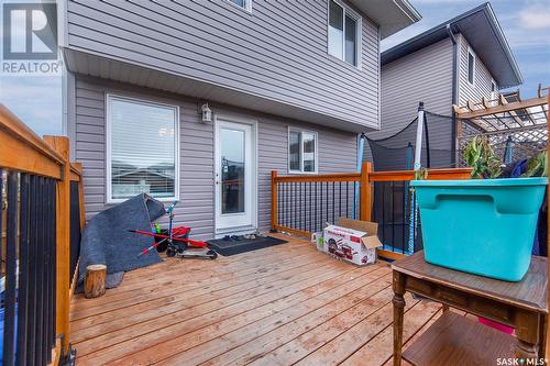 155 Marlatte Crescent, Saskatoon, SK - Outdoor With Deck Patio Veranda With Exterior