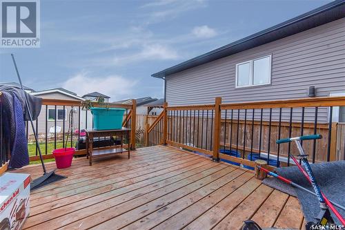 155 Marlatte Crescent, Saskatoon, SK - Outdoor With Deck Patio Veranda With Exterior