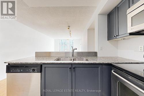 516 - 185 Legion Road N, Toronto, ON - Indoor Photo Showing Kitchen With Double Sink