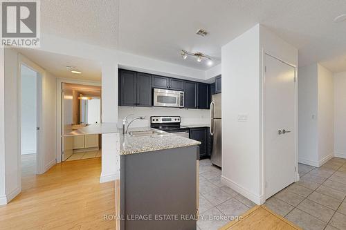 516 - 185 Legion Road N, Toronto, ON - Indoor Photo Showing Kitchen With Double Sink