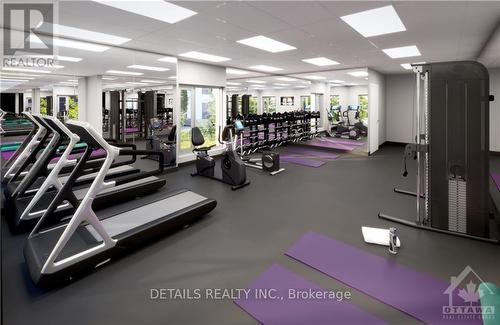 2103 - 180 George Street, Ottawa, ON - Indoor Photo Showing Gym Room