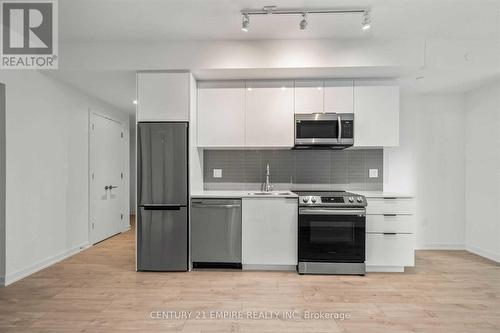 1420 - 50 Power Street, Toronto, ON - Indoor Photo Showing Kitchen With Stainless Steel Kitchen With Upgraded Kitchen