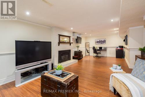 47 Park Drive, Vaughan, ON - Indoor Photo Showing Living Room With Fireplace