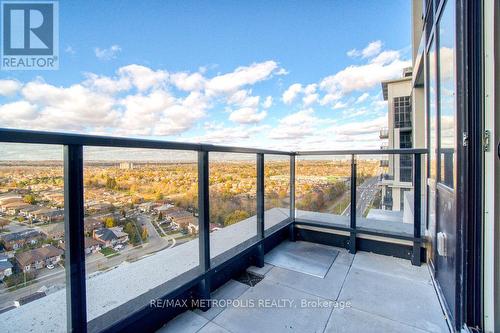 1806W - 202 Burnhamthorpe Road E, Mississauga, ON - Outdoor With Balcony With View