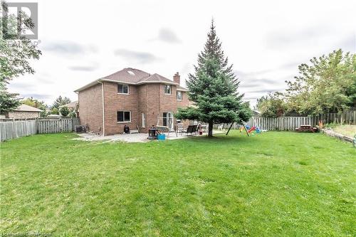 View of yard featuring a playground and a patio - 115 Cranston Avenue, Cambridge, ON - Outdoor With Backyard