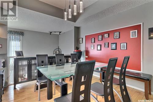 18 Park Bay, Emerald Park, SK - Indoor Photo Showing Dining Room